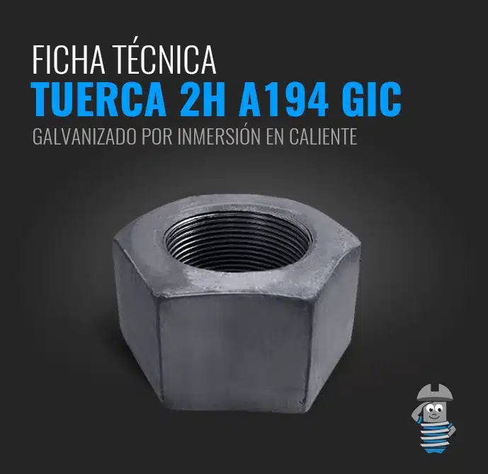 Ficha T Cnica Tuerca H Gic La Casa De Los Tornillos