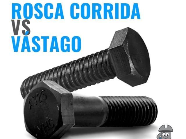 Tornillo rosca corrida