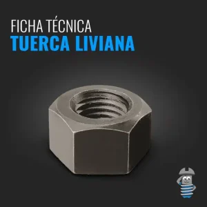 Ficha Técnica - Tuerca Liviana