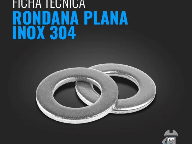 Ficha Técnica Rondana Plana Inoxidable 304