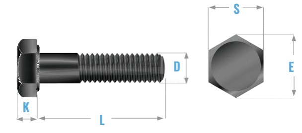 Ficha Técnica Tornillo Milimétrico 8.8