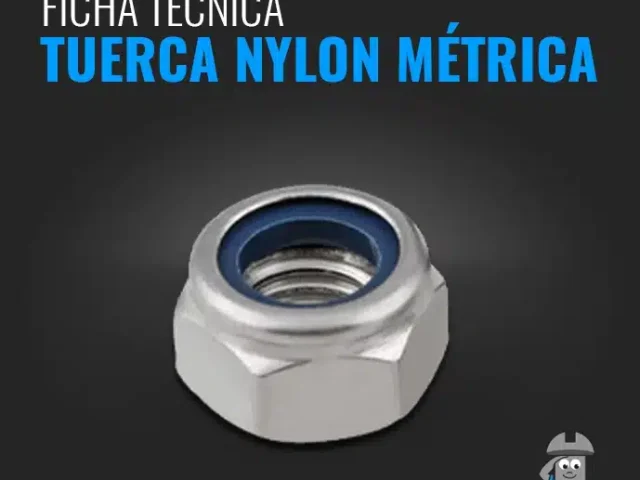 Ficha Técnica Tuerca Nylon Metrica