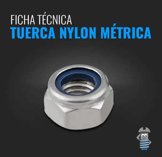 Ficha Técnica Tuerca Nylon Metrica