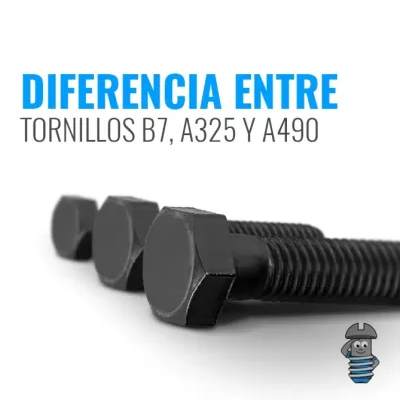 Diferencia entre tornillos B7, A325 y A490